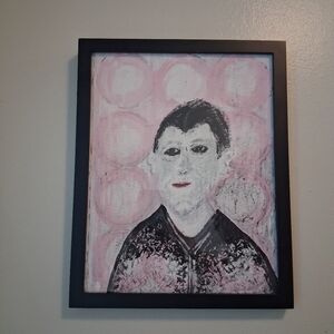 Pink Echo​ - Original Expressionist Portrait​